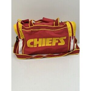 Vintage Kansas City Chiefs NFL Football Gym Duffle Bag ADS Sports Please Read